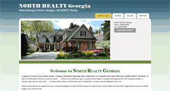 Desktop Screenshot of northrealtygeorgia.com